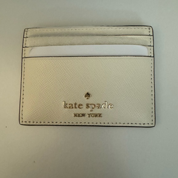 NWT Madison Small Slim Card Holder - Meringue - Picture 3 of 8